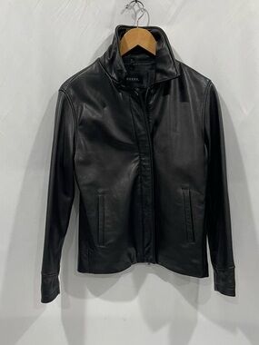 GUESS Black Leather Jacket